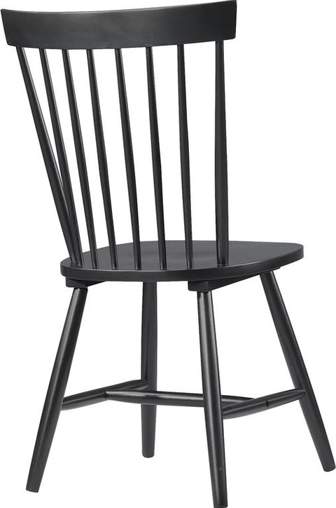 Windsor Dining Chair Black (Set of 2) D475-20-06