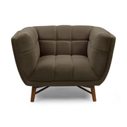 Kitsilano Accent Chair - Velvet Dark Grey
