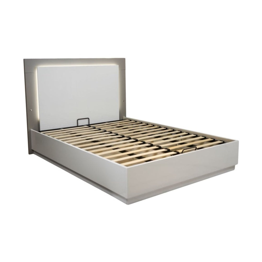 Patricia King Bed With Lift Up Storage - Two Tone