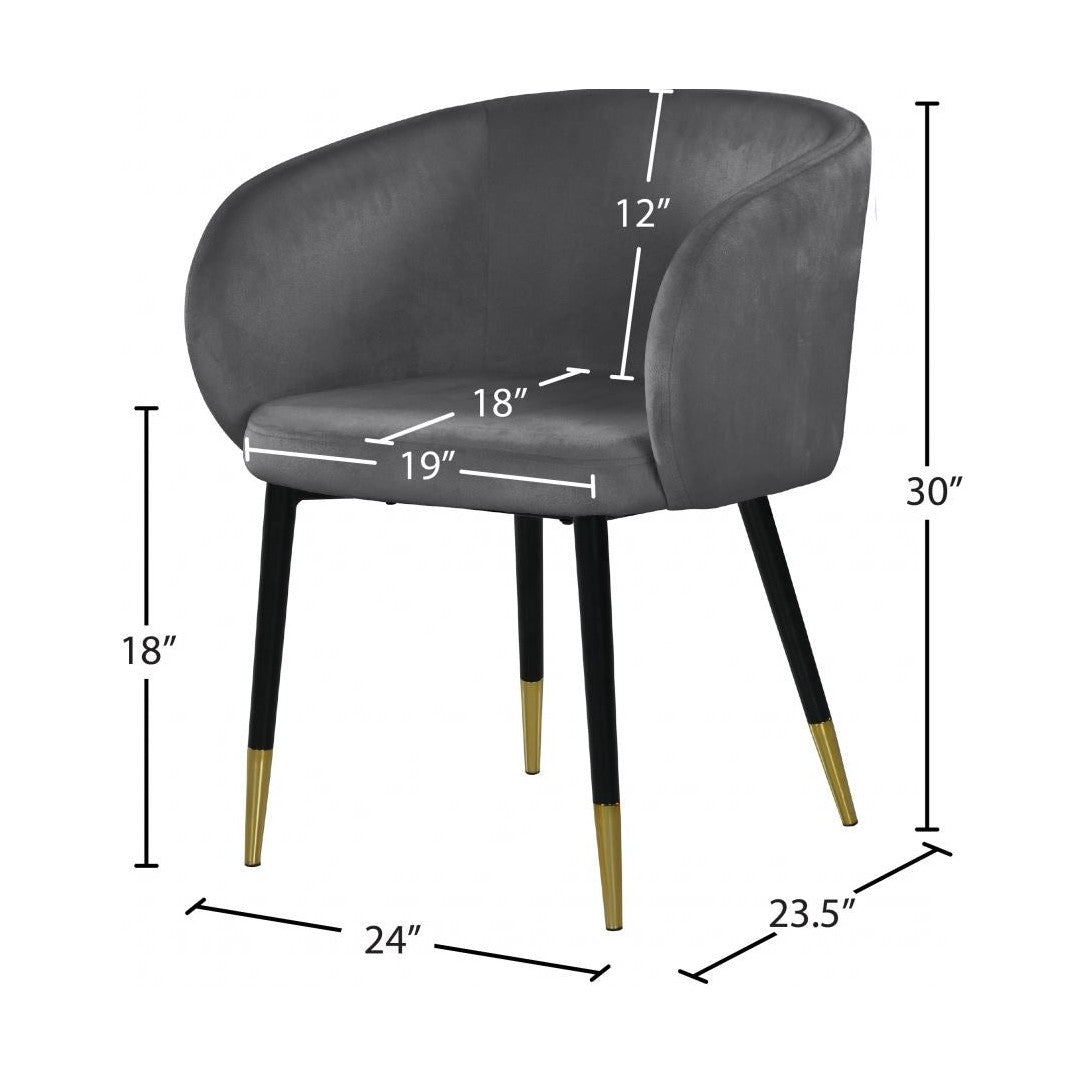 Cardinal Velvet Dining Chair