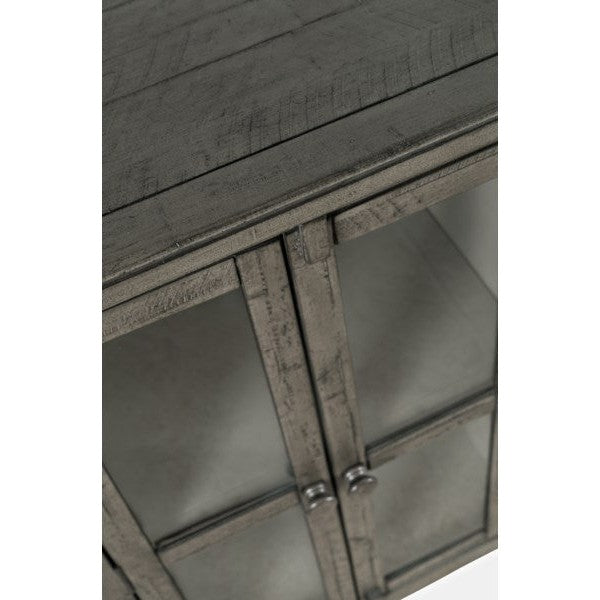 Rustic Shores Power Chairside Table - Stone