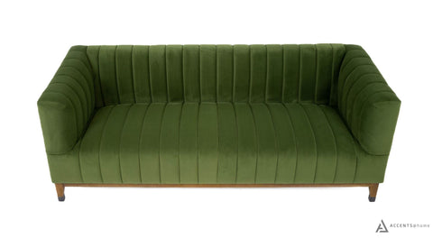 Dolce Apartment Sofa - Velvet Green