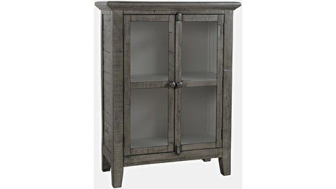 Rustic 2Door High Cabinet 32" - Stone