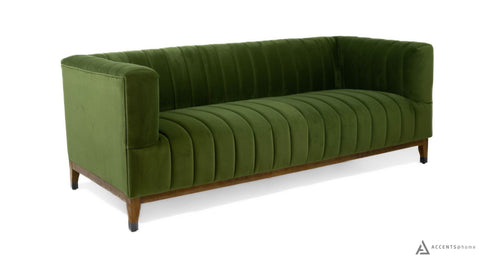 Dolce Apartment Sofa - Velvet Green