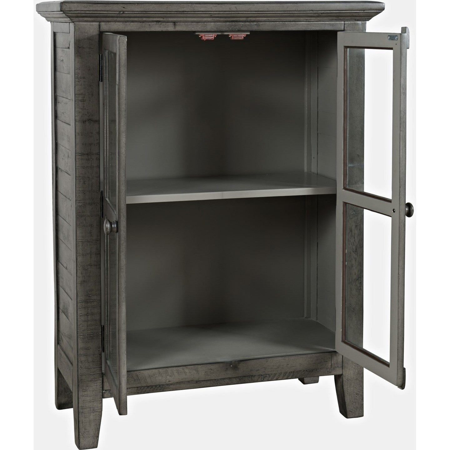 Rustic 2 Door High Cabinet 32" - Stone