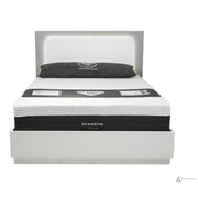 Patricia King Bed With Lift Up Storage - Two Tone
