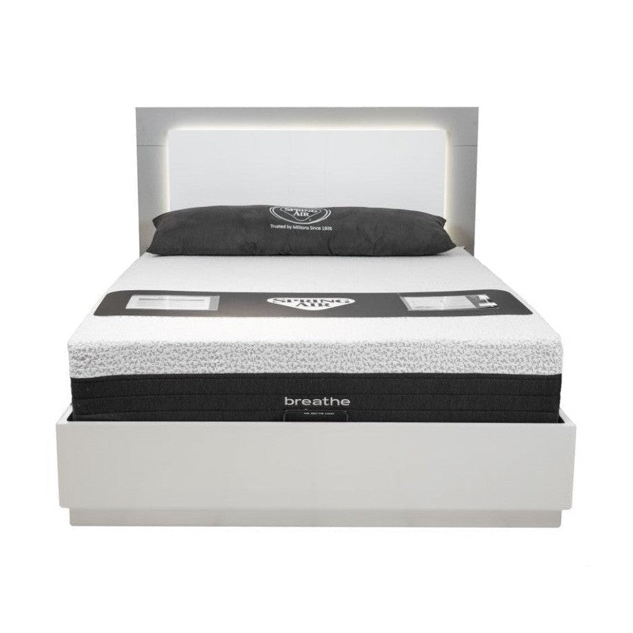 Patricia King Bed With Lift Up Storage - Two Tone