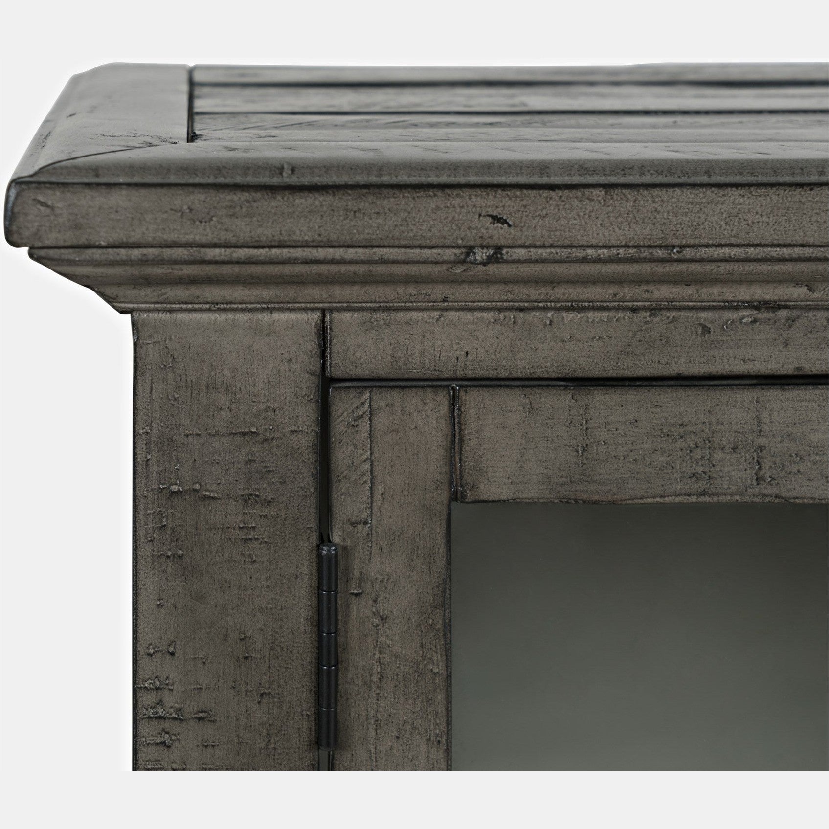 Rustic 2 Door High Cabinet 32" - Stone