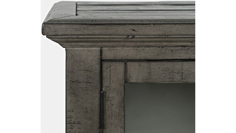 Rustic 2Door High Cabinet 32" - Stone