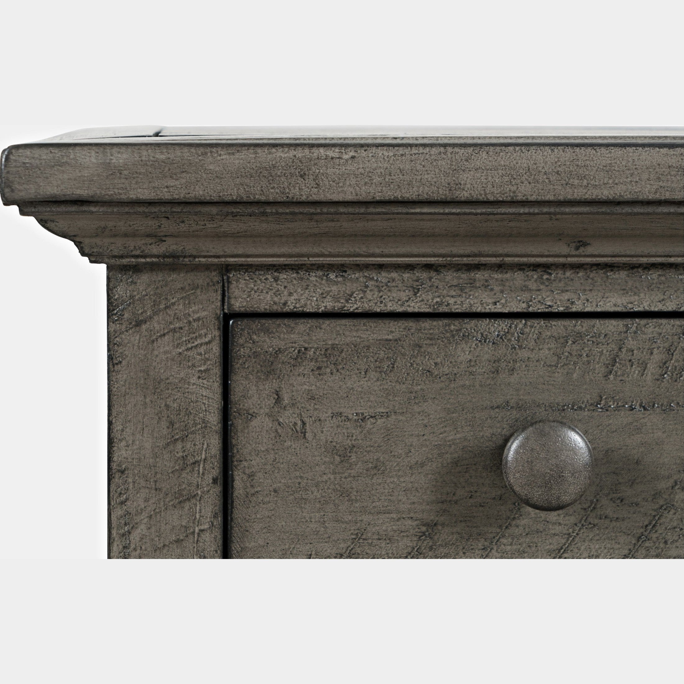 Rustic Shores Power Chairside Table - Stone