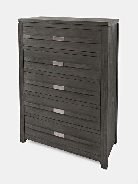 Altamonte 5-drawer chest bedroom chest grey