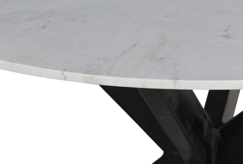Spider Leg Marble Top Dining Table