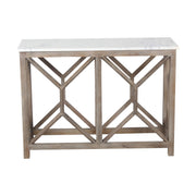 Calicut Console Table Marble Top