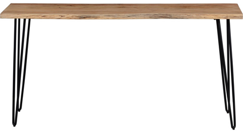 Nature's Edge Sofa Table Counter Height 72" Long - Natural
