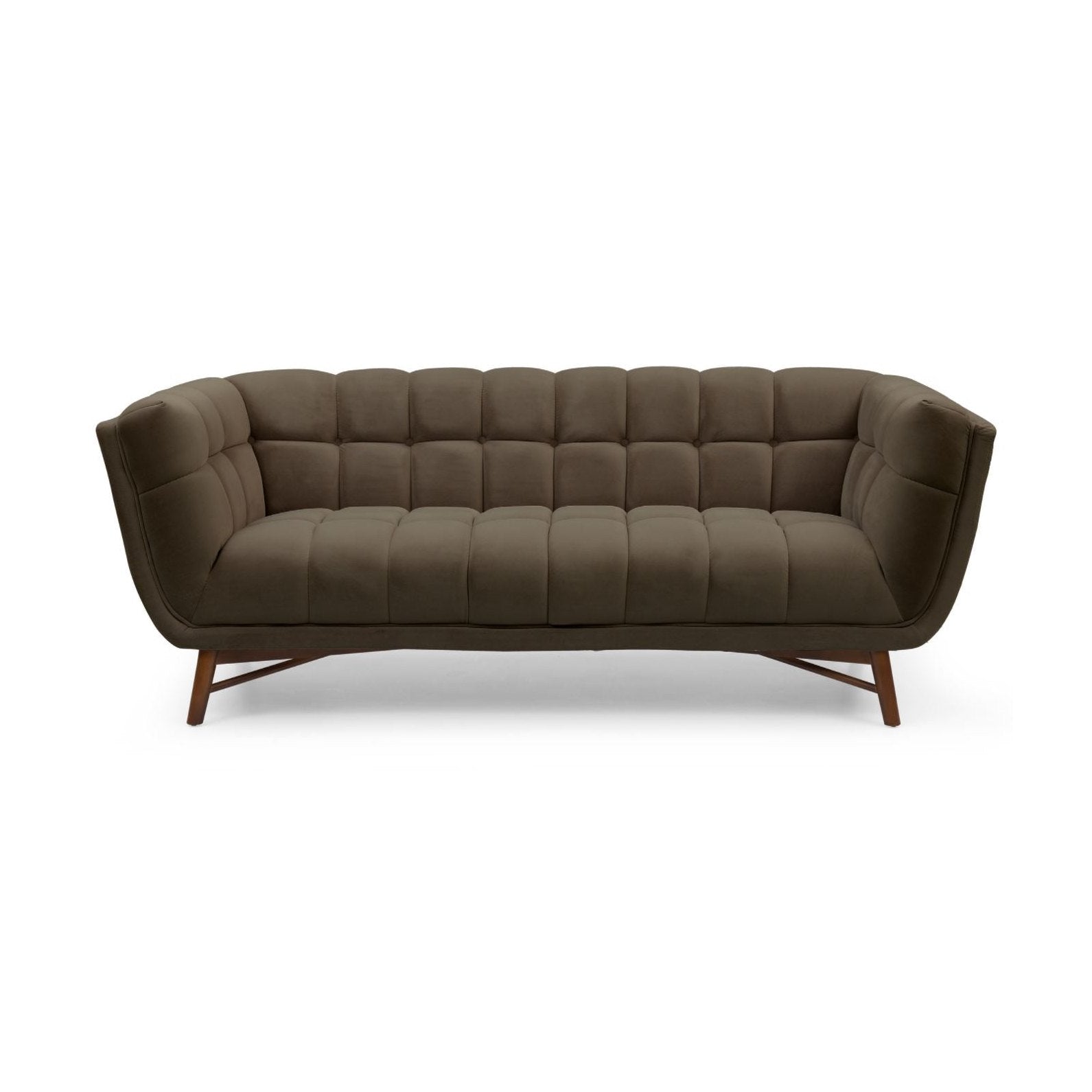 Kitsilano Sofa - Velvet Dark Grey #51