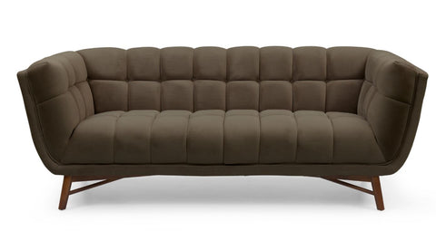 Kitsilano Sofa - Velvet Dark Grey #51