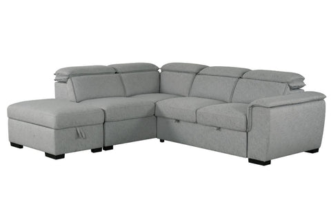 Everest Sleeper Sectional w/Storage-Left Chaise