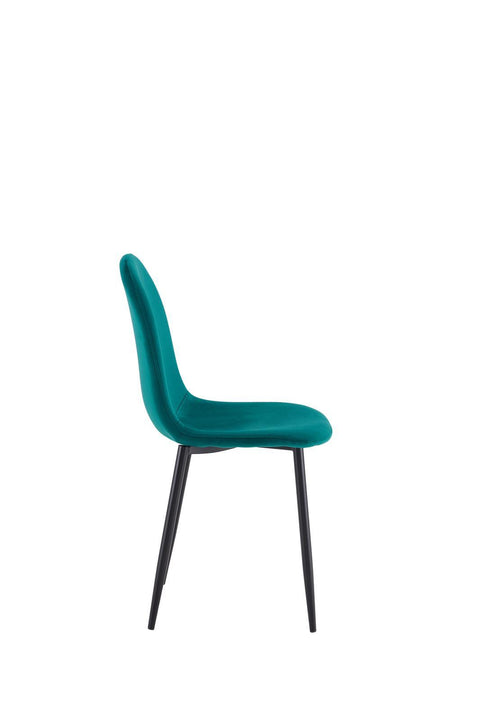 Iris Dining Chair -Emerald Green