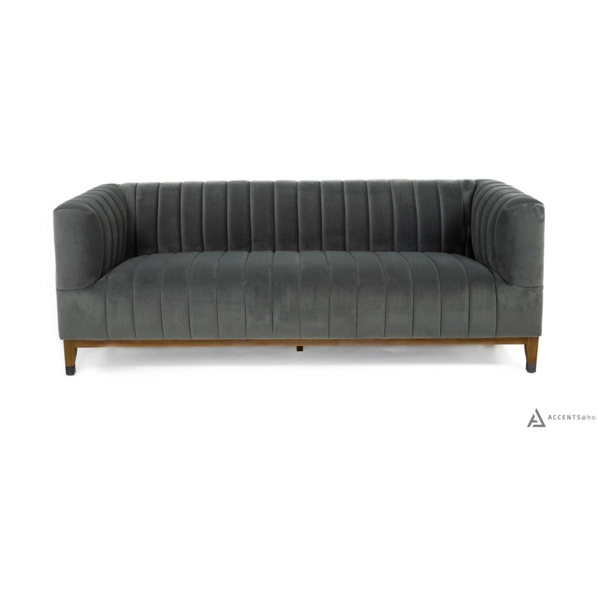 Dolce Apartment Sofa - Velvet Grey