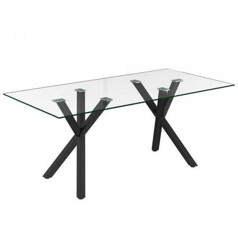 Stark Rectangular Dining Table in Black