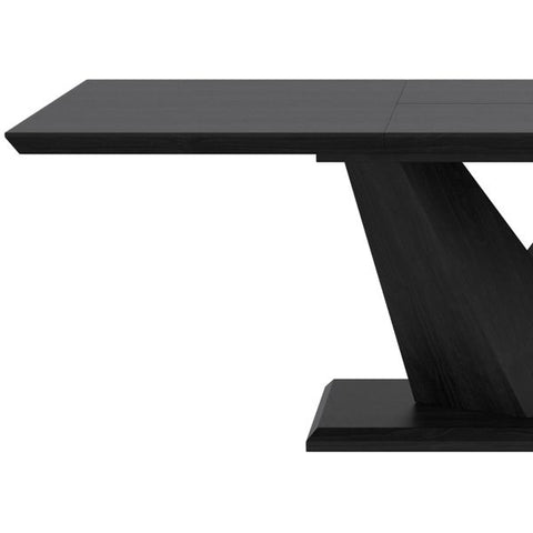 Eclipse Dining Table with Extension in Black