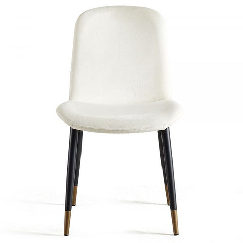 Gabi Side Chair, set of 2, in Ivory