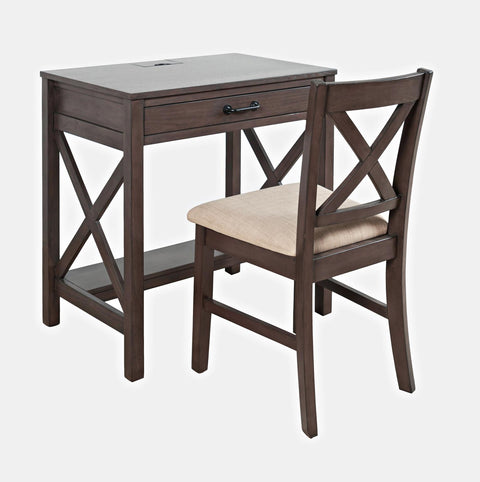 Hobson desk chair grey