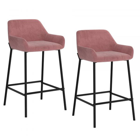 Baily 26'' Counter Stool in Dusty Rose