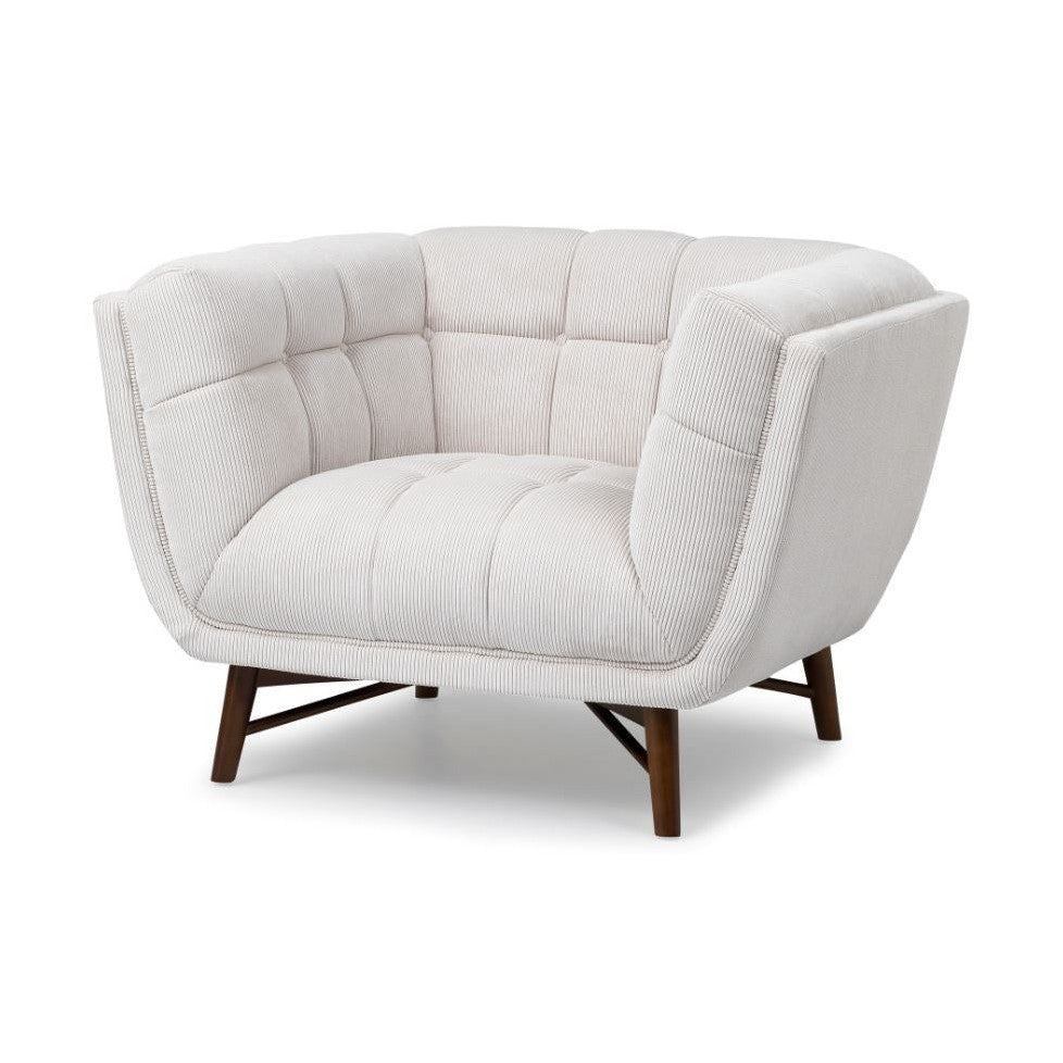 Kitsilano Accent Chair - Chalk Fabric
