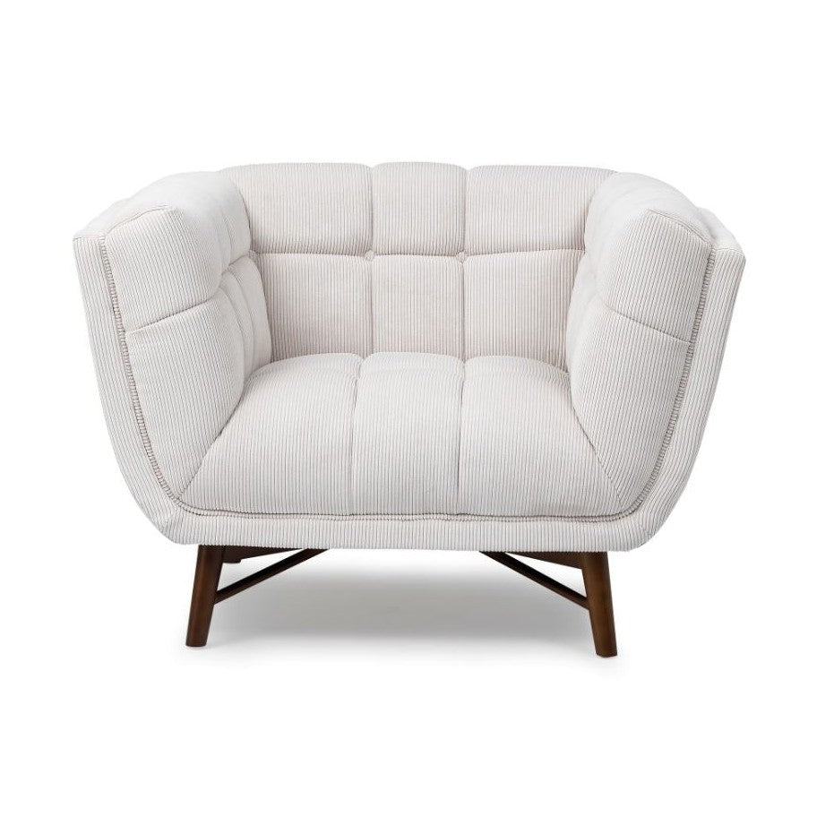 Kitsilano Accent Chair - Chalk Fabric