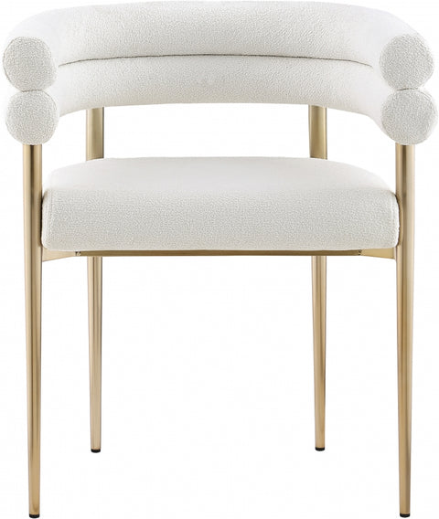 Brisa Fabric Dining Chair - Cream