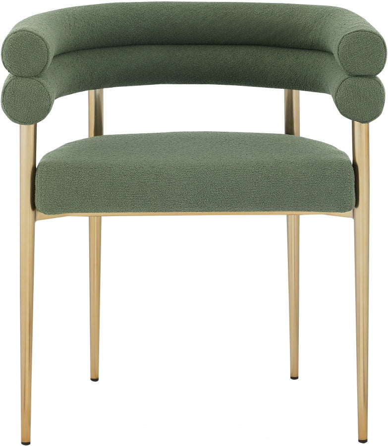 Brisa Fabric Dining Chair - Green – Accents@Home