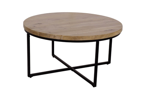 Ames Round Wooden Coffee Table
