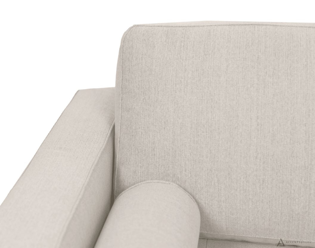 Robbie Fabric Sofa - Stone