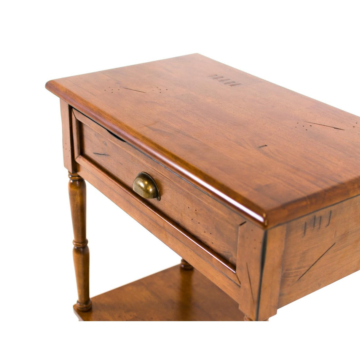 Single Drawer Hall Console Table - Honey (5349734875289)