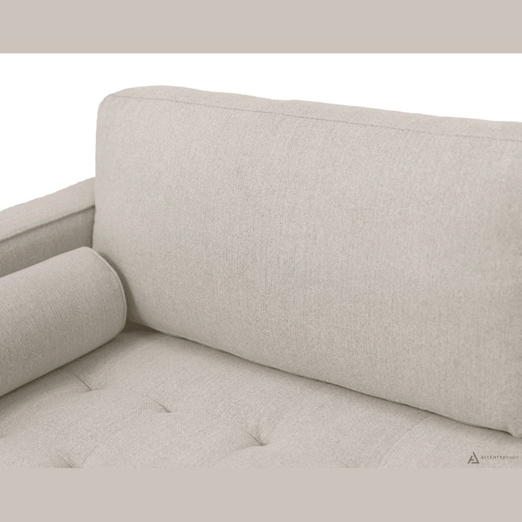 Robbie Fabric Sofa - Stone
