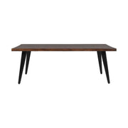 Prelude Coffee Table Rectangular Solid Acacia Wood Walnut