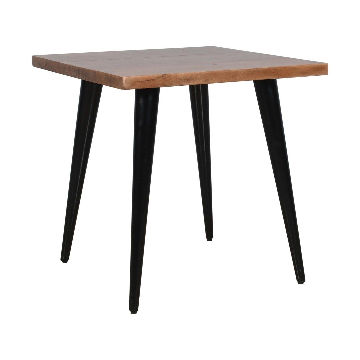 Prelude Solid Acacia Square End Table - Suede