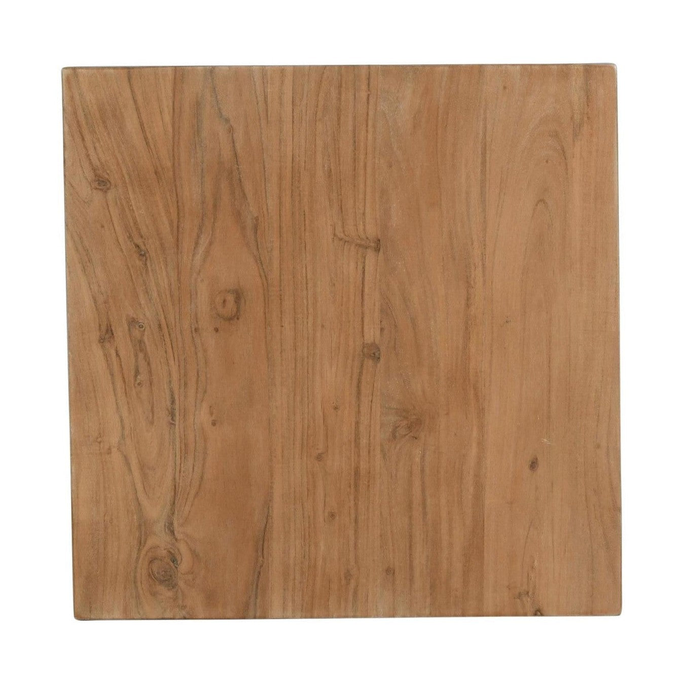Prelude Solid Acacia Square End Table - Suede