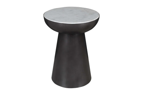 Circularity Pedestal End Table Tall