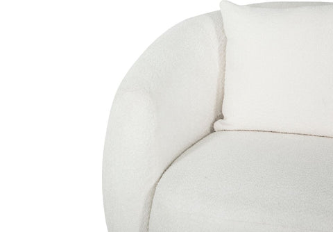 Dianna Accent Chair - Boucle’ Ivory
