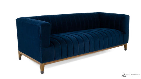 Dolce Large Sofa - Velvet Royal Blue