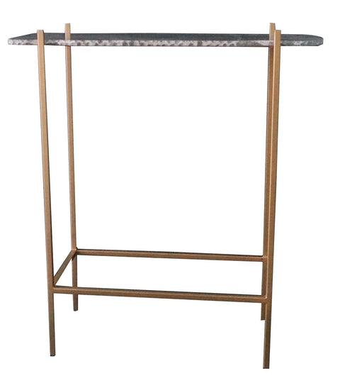 Earth Wind & Fire Marble Console Table - Grey
