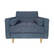 Georgia Club Chair - Navy Charcoal