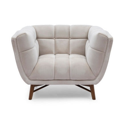 Kitsilano Accent Chair - Velvet Buff Beige