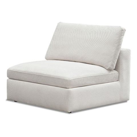 Blanca Modular Fabric Armless Chair