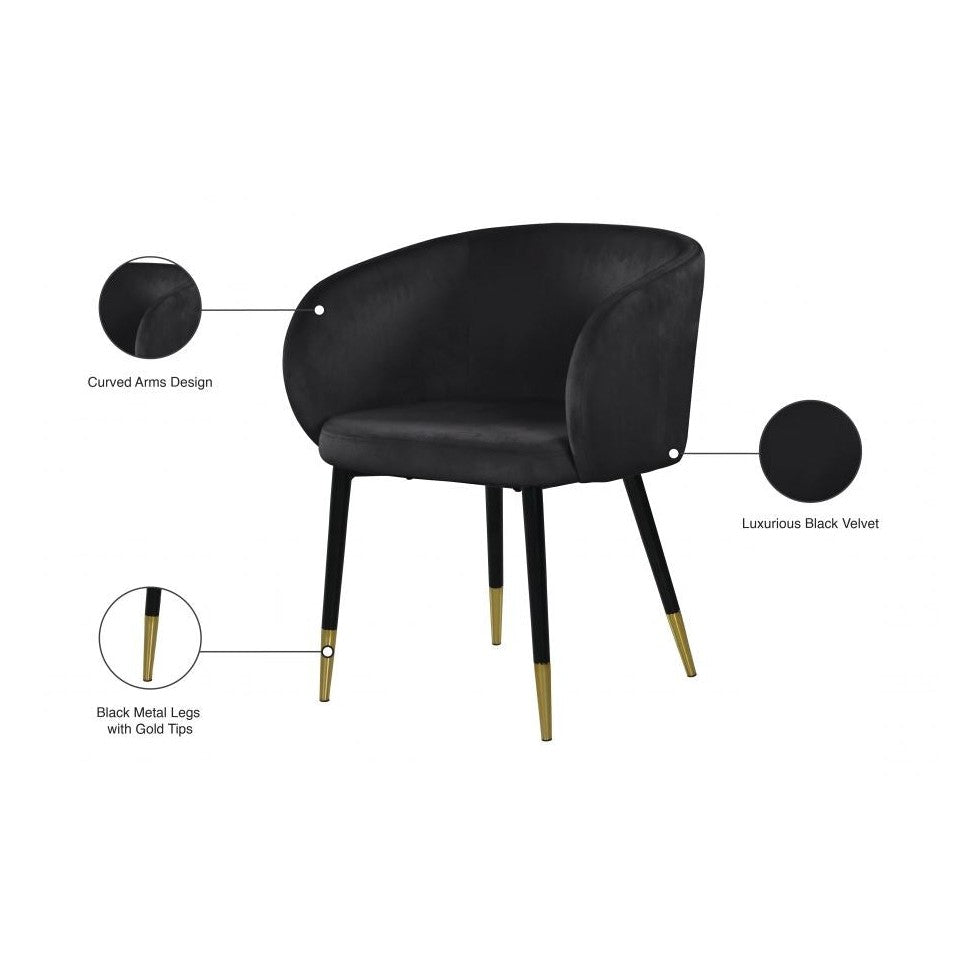 Cardinal Velvet Dining Chair