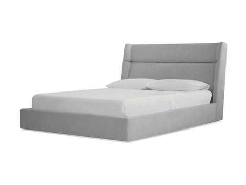 COVE STORAGE BED HEATHER GREY CHENILLE