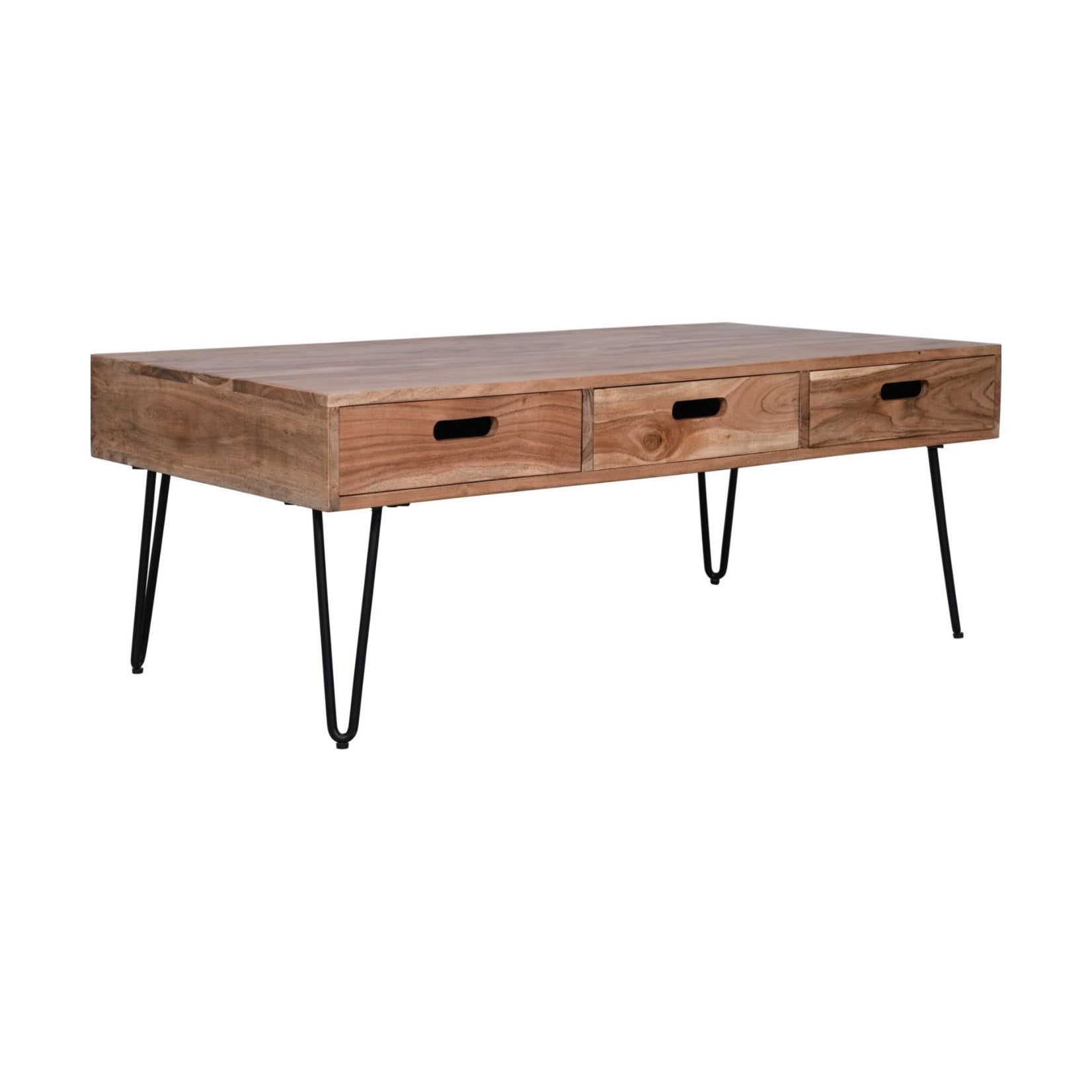 FLOOR MODEL Rollins 3 Drawer Coffee Table