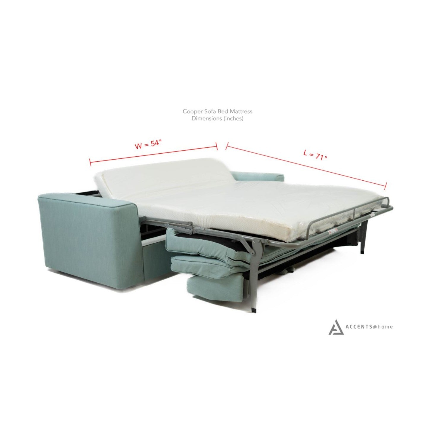 Cooper Transformer Sofa Bed - Light Green